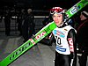 Sigurd Pettersen (Norwegia) mimo słabego skoku nie ma złej miny