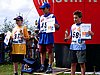 Podium K-65 od lewej: Paweł Słowiok (Polska), Maciej Kot (Polska), Ales Oblak (Słowenia)