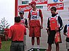 Podium K-85 od lewej: Jiri Mazoch (Czechy), Andrzej Zarycki (Polska), Andrej Kremnicky (Słowacja)