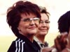 Jolanta Kwaśniewska gorąco kibicowała obu drużynom