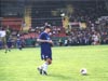Martin Schmitt (Niemcy) podczas rozgrzewki