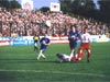 Adam Małysz (Polska) i Martin Schmitt (Niemcy) w pojedynku z aktorami