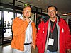 Piotr Gąsowski i lider kabaretu OTTO