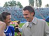 Maciej Kurzajewski i Adam Małysz (Polska)