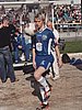 Veli-Matti Lindstroem (Finlandia) żongluje