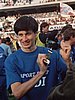 Martin Schmitt (Niemcy) z pucharkiem