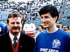 Apoloniusz Tajner (Polska) i Martin Schmitt (Niemcy)