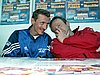 Adam Małysz i Olaf Lubaszenko (Polska)