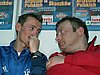 Adam Małysz i Olaf Lubaszenko (Polska)