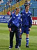 na swoją kolej czekają: Adam Małysz (Polska) i Nicolas Dessum (Francja)