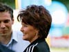 Jolanta Kwaśniewska była bardzo zadowolona z zainteresowania meczem :)