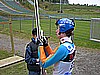 Janne Happonen (Finlandia) daje autograf