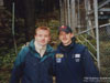 Adam Małysz (Polska) i Filip Stańkowski