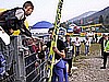 Kamil Stoch (Polska) rozdaje autografy