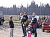 Robert Mateja (Polska) z rodziną