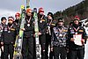 podium zawodów drużynowych