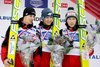 Podium MP - Piotr Żyła, Kamil Stoch, Stefan Hula (Polska)