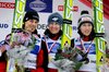 Podium MP - Piotr Żyła, Kamil Stoch, Stefan Hula (Polska)