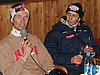 Roar Ljoekelsoey (Norwegia) i Simon Ammann (Szwajcaria)