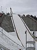 Widok na skocznie w Oslo