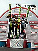 Andreas Kofler (Austria), Adam Małysz (Polska) i Simon Ammann (Szwajcaria) - podium Turnieju