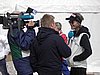 Bjoern Einar Romoeren (Norwegia) udziela wywiadu