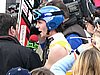 Janne Ahonen (Finlandia) udziela wywiadu