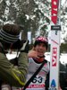 Anders Bardal (Norwegia) zadowolony ze skoku