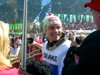 Andreas Widhoelzl (Austria) po ceremonii uwieńczającej jego bogatą karierę...