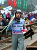 Emmanuel Chedal (Francja) buty nosi... w rękach