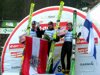 podium zawodów - od lewej: Martin Koch, Gregor Schlierenzauer (Austria), Janne Happonen (Finlandia)