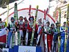 podium zawodów drużynowych