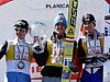 Simon Ammann (Szwajcaria), Gregor Schlierenzauer i Wolfgang Loitzl (Austria)