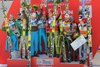 Podium zawodów drużynowych