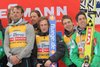 Alex Stoeck, Janne Karpinen, Anders Fannemel, Andreas Stjernen i Anders Bardal (Norwegia)
