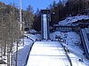 rozbieg skoczni w Pragelato
