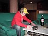 Thomas Lobben (Norwegia) z pół-profilu