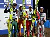 Thomas Morgenstern, Gregor Schlierenzauer (Austria), Adam Małysz (Polska) i Martin Schmitt (Niemcy)