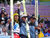 Podium LGP w Innsbrucku - Kokkonen (Finlandia), Morgenstern i Hoellwarth (Austria)