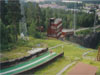 widok ze skoczni w Falun (Szwecja)