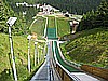 widok z góry skoczni
