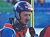 Adam Małysz (Polska) udziela wywiadu