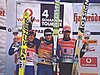 podium zawodów - Thomas Morgenstern (Austria), Janne Ahonen (Finlandia), Georg Spaeth (Niemcy)
