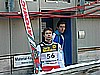 Matti Hautamaeki i Janne Ahonen (Finlandia)