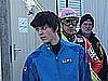 Andreas Kofler (Austria) w tle