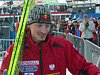 Adam Małysz (Polska) po skoku
