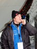 Daniel Forfang (Norwegia) już nie skacze, ale cały czas interesują go skoki narciarskie :)