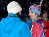 Tom Hilde (Norwegia) udziela wywiadu norweskiej telewizji