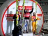 podium - od lewej Andreas Kofler, Thomas Morgenstern, Wolfgang Loitzl (Austria)