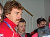 Zbigniew Boniek i Adam Małysz, w tle Kamil Stoch (Polska)